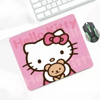 Универсальный коврик для мышки с принтом Hello Kitty 22х18 см