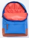 Рюкзак GiN Bronx голубой с коричневым