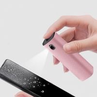 Спрей портативный для очистки экрана телефона ноутбука и планшета Pink