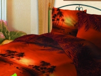 Постельное белье Зоряне сяйво, двуспальный евро, дизайн Кенія