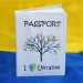 Обложка для паспорта I love Ukraine