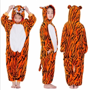 Фото Детская пижама кигуруми Тигр 140 см
