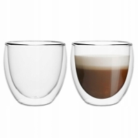 Фото Стакан для лате, кофе с двойным дном 380 мл