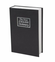 Книга сейф Английский словарь 18 см (черный)