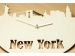 Деревянные часы Мгновенья Нью-Йорка