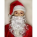 Борода Деда Мороза 30 см средняя