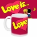 Фото1 Чашка red Love is...