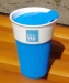 Керамическая чашка с крышкой голубая VIA STARBUCKS