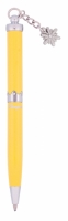Подарочный набор ручка, брелок и закладка Колидора желтый