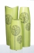 Декоративная ваза Деревья зеленая 27 см