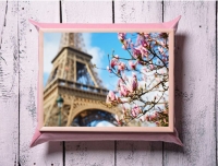Фото Поднос с подушкой Весна в Париже