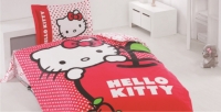 Детский набор постельного белья Hello Kitty Яблочко
