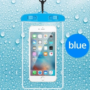 Чехол водонепроницаемый для мобильных телефонов и документов Синий