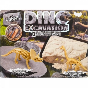 Набор для проведения раскопок Danko Toys Dino Excavation Динозавры