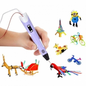 3D ручка для малювання (фіолетовий)