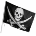 Пиратский Флаг средний 90х60 см