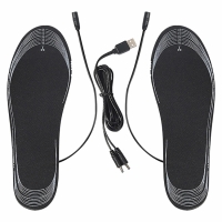 Стельки в обувь с подогревом от USB 50 градусов Размер 35-44