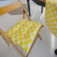 Подушка на стул Желтый Момент