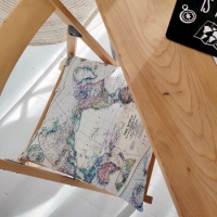 Подушка на стул Карта Мира