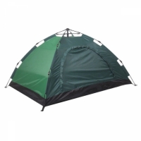 Палатка 6-местная туристическая автоматическая 230х230х150 см (зеленый)