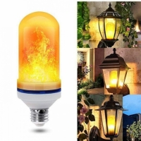 Лампа с эффектом пламени огня LED Flame Bulb