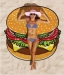 Фото3 Пляжный коврик Hamburger 143см