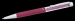 Ручка шариковая Garnet с кристаллами бордо