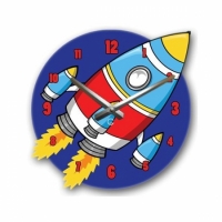 Детские настенные часы Rocket