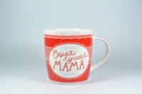 Фарфоровая чашка для Мамы