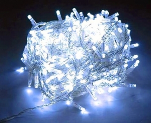 Гирлянда светодиодная LED 100 белая