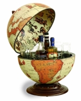 Глобус бар карта мира