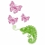 Интерьерная Наклейка Chameleon