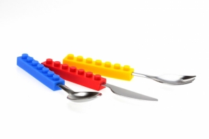 LEGO вилка-ложка-нож набор