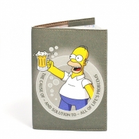 Обложка на паспорт Гомер Симпсон