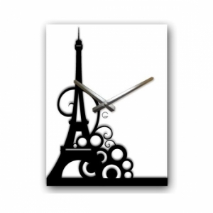 Оригинальные настенные часы  Paris