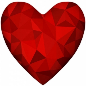 Подушка-сердце 3D