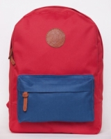 Рюкзак GiN Bronx красный с карманом неви