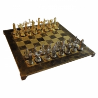 Шахматы Manopoulos Греко-римские Троянская Война 54х54см