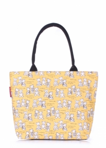 Текстильная сумка Yellow Bears