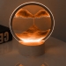 Фото1 Ночник 3D зыбучие пески с Led подсветкой 7 режимов золотой песок