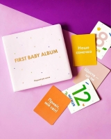 Детский фотоальбом для девочки новорожденных (розовый)