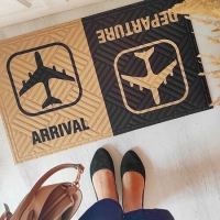 Дверний килимок Arrival Departure
