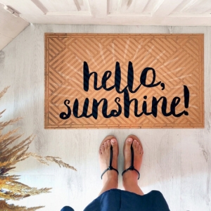 Дверний килимок Hello sunshine