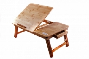 Фото Бамбуковый столик для ноутбука Кейлі