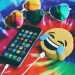 Универсальная портативная батарея Power Bank emoji Crying Laughing