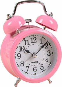 Будильник Alarm Pink 17 см 