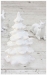Декор глянцевый Новогодняя елка 28 см