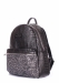 Рюкзак мини Glitter black