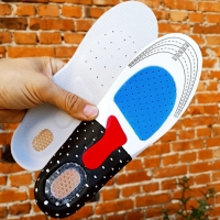 Спортивные стельки женские для обуви подошва с амортизацией дышащая подушка 36-40 размер