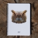 Скетчбук Crazy Sketches Geometrical - Owl на пружине